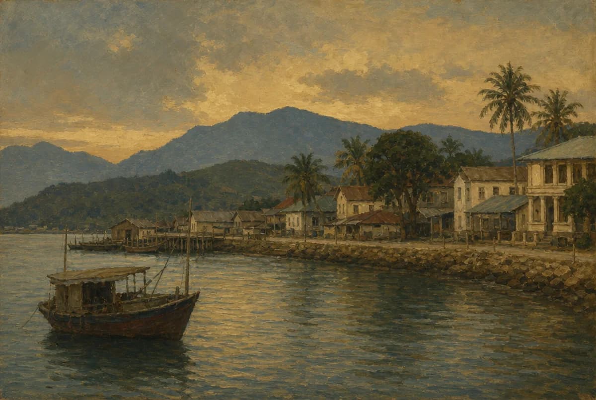 The Sabah coast in the 1960s